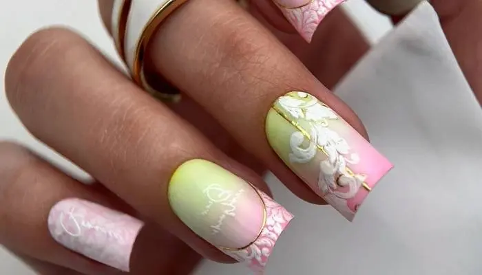 Diseños de Uñas Acrílicas y Esculpidas para Verano